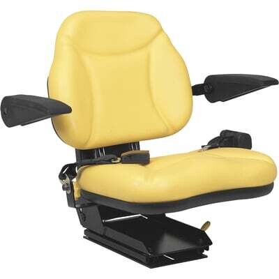 Big Boy Yellow Tractor Seat w/Adjustable Base