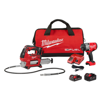 Milwaukee M18 Fuel High Torque GenIII Impact Wrench w/Grease Gun