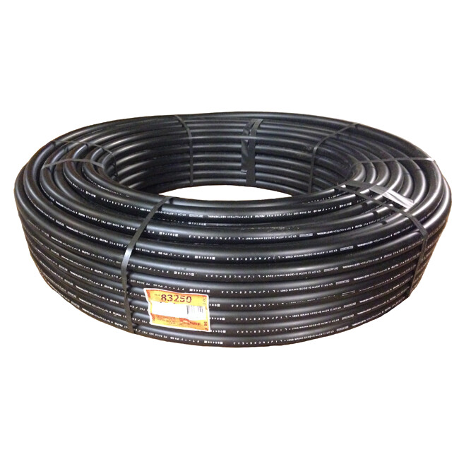 Cresline Black Plastic Pipe, 1-1/4"X500Ft 160Psi