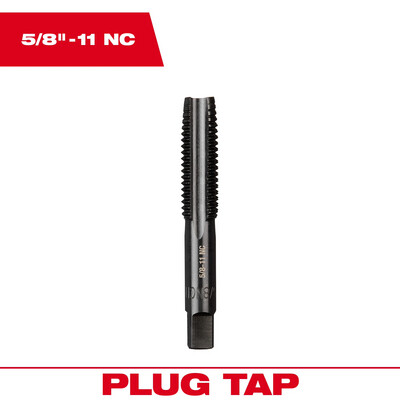 Milwaukee 5/8"-11 NC Plug Tap