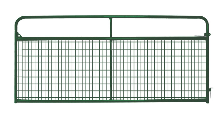 Painted #2 2X4 Wire Filled Gate, 12Ft