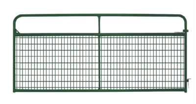 Painted #2 2X4 Wire Filled Gate, 12Ft