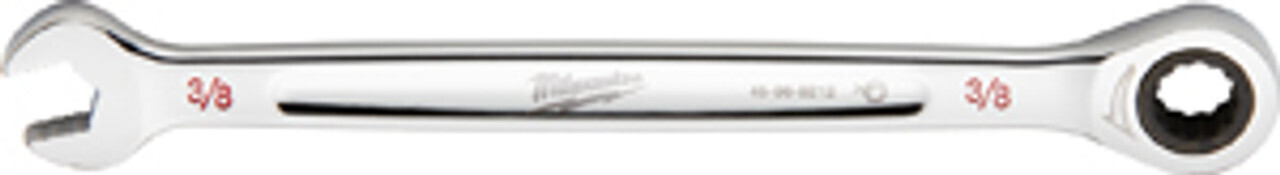 Milwaukee SAE Ratcheting Wrench, 3/8"