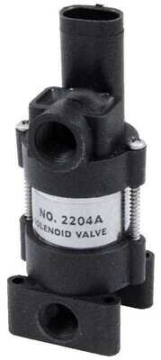 Texas Industrial Remcor 3-Way Solenoid Valve, 12V, 55psi, 1/4"