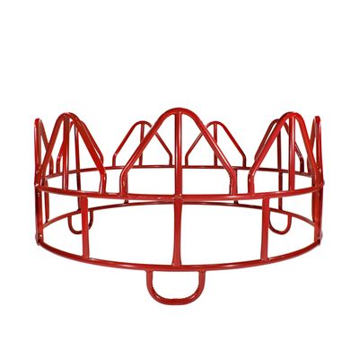 Green #2 Open Bottom Horse Hay Feeder, 8Ft