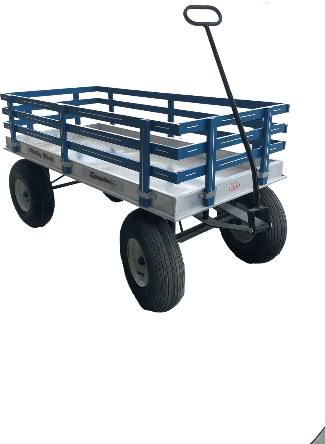Valley Road Express Wagon, 24"X48" w/Aluminum Bed Blue/White Valley Road Express Wagon, 24"X48" w/Aluminum Bed Blue/White