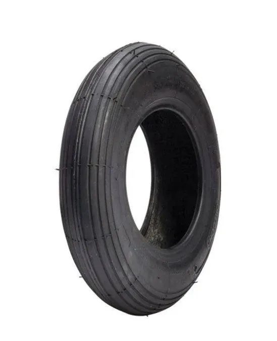 Rib Tread Tire, 4.8X4/8 X 16"OD