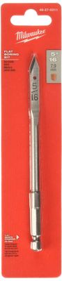 Milwaukee 48-27-0311 Spade Drill Bit, 5/16"X6"