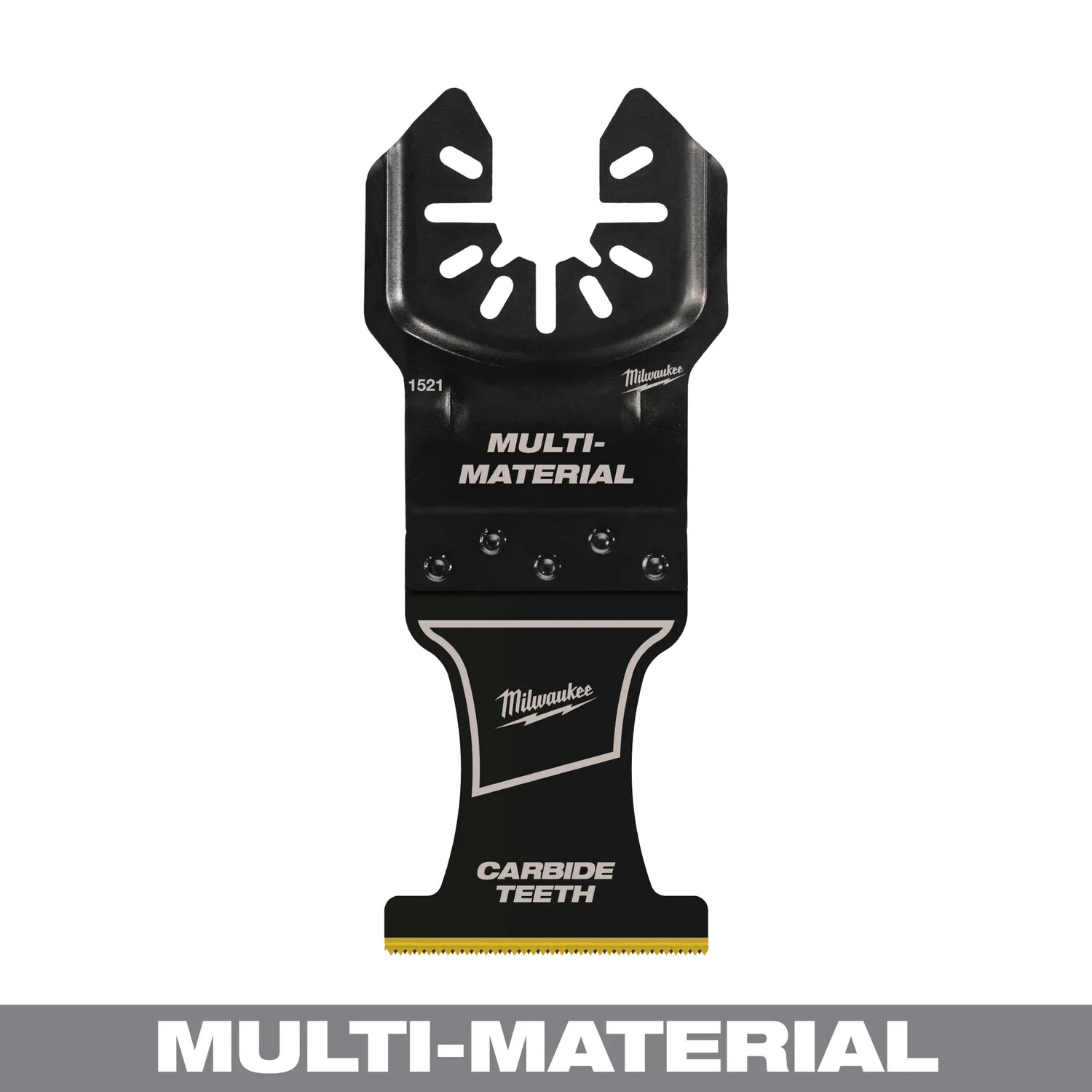 Milwaukee Multi-Tool 1-3/8" Carbide/HCS/Titanium Blade, 1Pk
