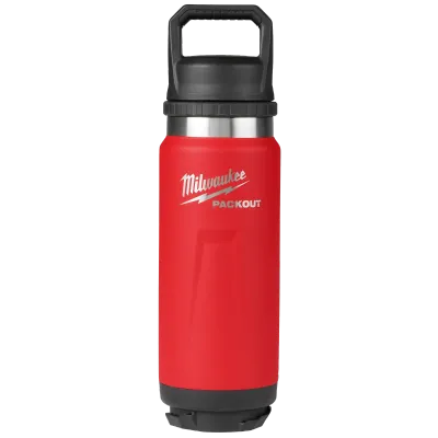 Milwaukee PACKOUT™ RED 24oz Insulated Twist to Lock Bottle