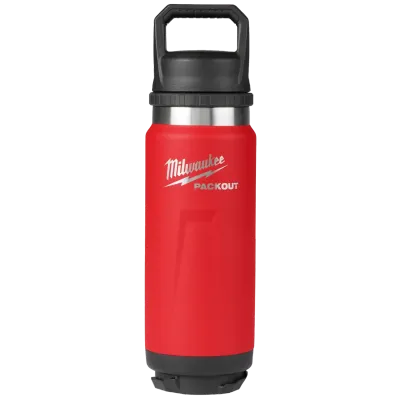 Milwaukee PACKOUT™ RED 24oz Insulated Twist to Lock Bottle