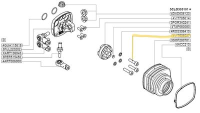 Screw, M6X25 for LB1107 Backhoe Control