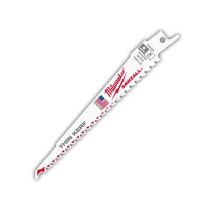 Milwaukee 6" 5 TPI Wood Cutting Sawzall® Blade