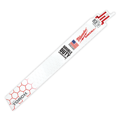 Milwaukee Double Duty 9" 18 TPI The Torch™ SAWZALL® Blades 10Pk