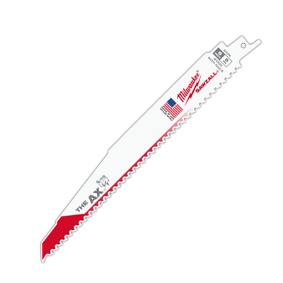 Milwaukee 9" 5 TPI The AX™ Demolition Wood Cutting Sawzall® Blade