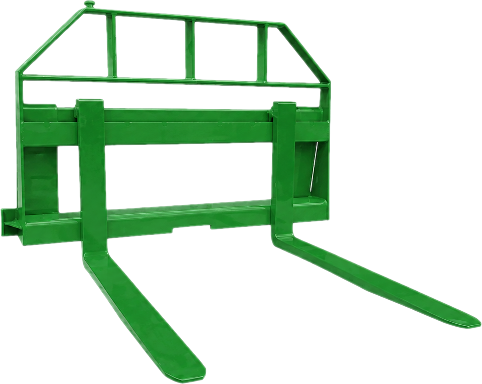 IronCraft Compact Tractor 42" Pallet Forks w/John Deere 200/300/400/500