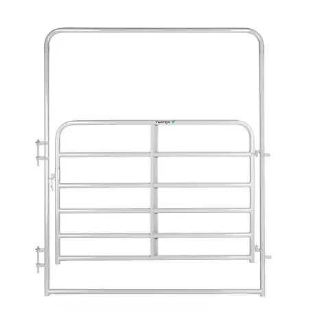 HD 2" Galv. 4Ft Walk Through Corral Gate Panel