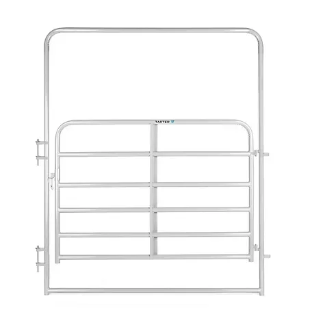 HD 2" Galv. 4Ft Walk Through Corral Gate Panel