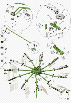 Samasz Rake Arm, LH