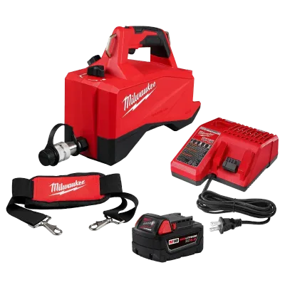 Milwaukee M18 Brushless Single Acting 60in3 10,000psi Hydraulic Pump Kit