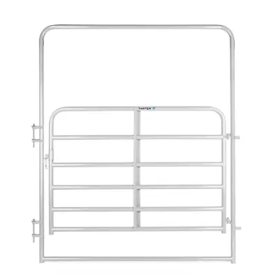HD 2" Galv. 8Ft Walk Through Corral Gate Panel