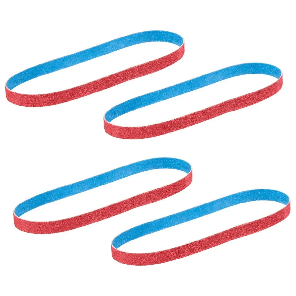 Milwaukee Bandfile Belts, 1/2"X18",  80G Medium,  4Pk