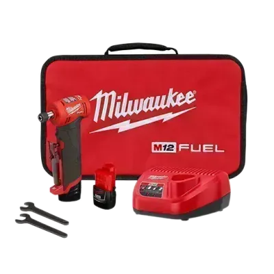 Milwaukee M12 Fuel Right Angle Die Grinder Kit