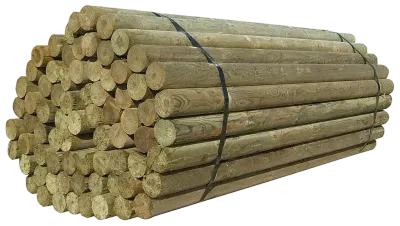 Sentinel Industries Treated Fence Post, 6" X 10Ft (30 Year)