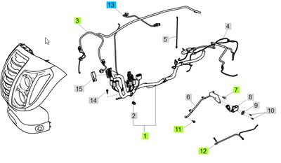 LS Harness-Comp-Trg730