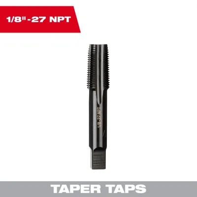 Milwaukee 1/8"-27 NPT Pipe Plug Tap