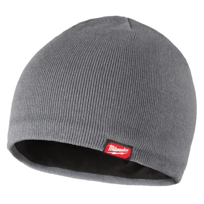 Milwaukee Fleece-Lined Beanie, Gray