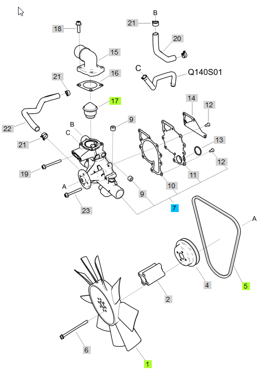 LS Thermostat-Egq135