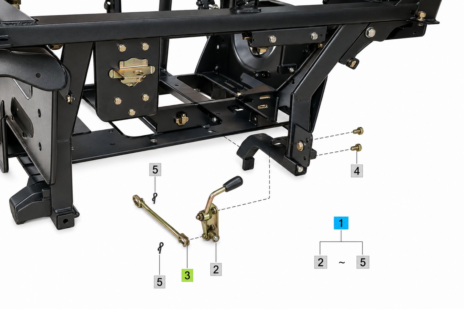 LS External Position Lever-Kit