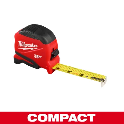 Milwaukee Compact 25Ft Tape Measurenr