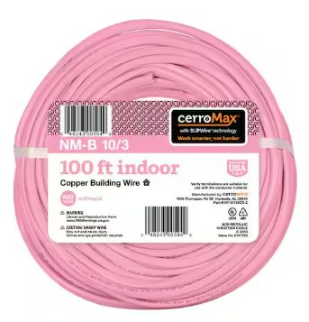 CerroWire 10/3NM-WGX100 Building Wire