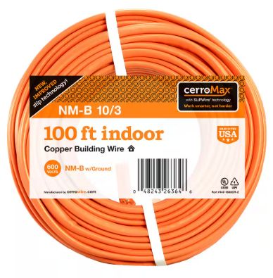CerroWire 10/3UF-WGX100 Building Wire