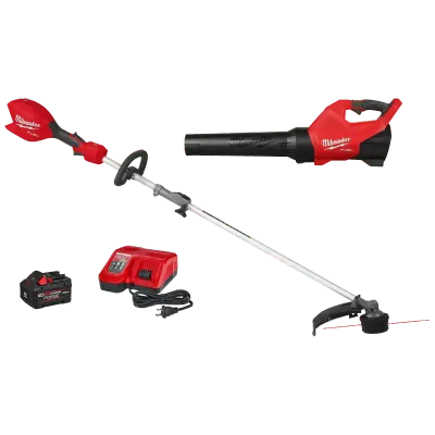 Milwaukee M18 Fuel Power Head w/String Trimmer &amp; Blower 8.0 Combo Kit