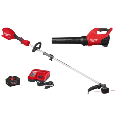 Milwaukee M18 Fuel Power Head w/String Trimmer &amp; Blower 8.0 Combo Kit