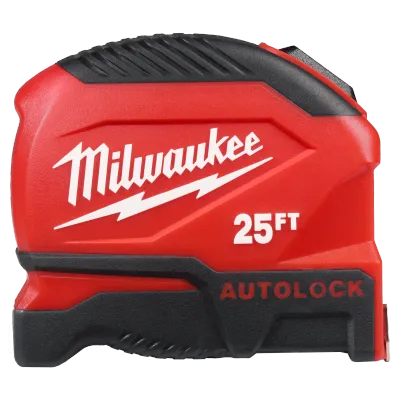 Milwaukee 25Ft Auto-Lock Tape Measure