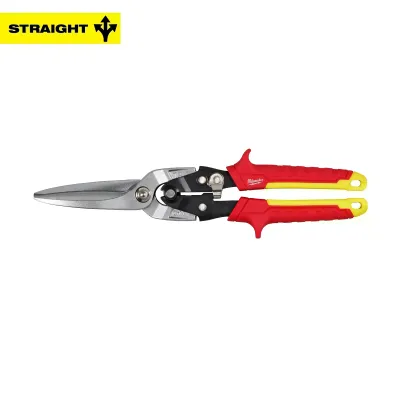 Milwaukee Long Cut Straight Tin Snips