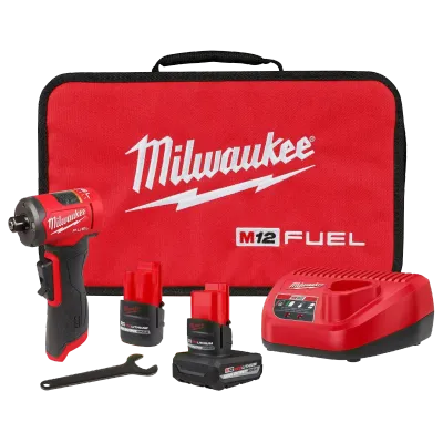 Milwaukee M12 Fuel Right Angle Die Grinder Kit