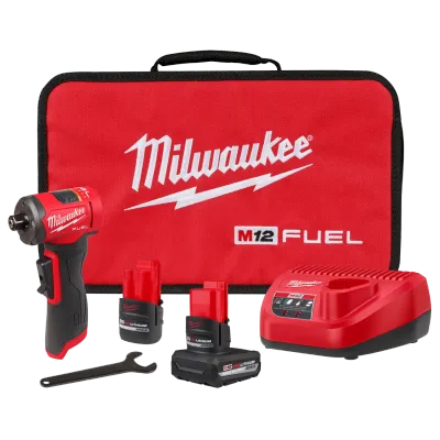 Milwaukee M12 Fuel Right Angle Die Grinder Kit