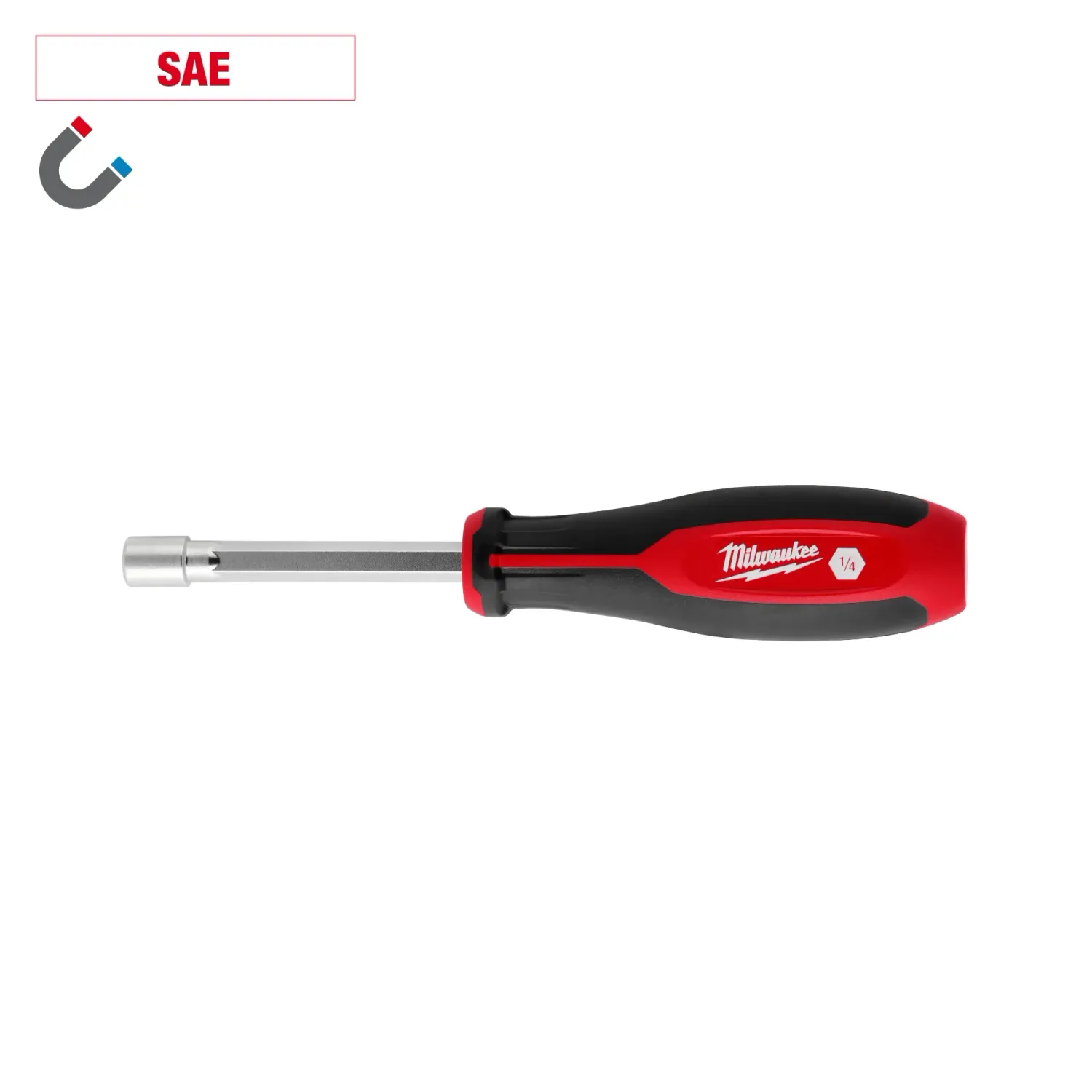 Milwaukee HollowCore™ Magnetic Nutdriver, 1/4"