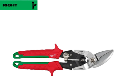 Milwaukee Right Cut Offset Snips