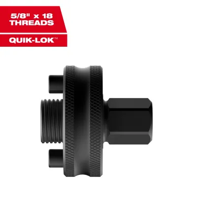 Milwaukee Large Thread Pin Adaptor for Quik-Lok™ Arbors up to 1-1/4" - 6-7/8" Hole Saws, 2Pk