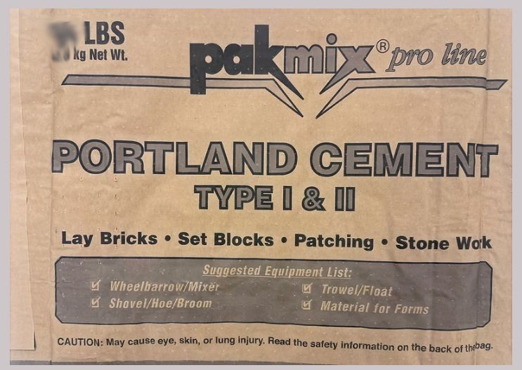 Portland Cement Type I &amp; II, 47Lb (Used for concrete)
