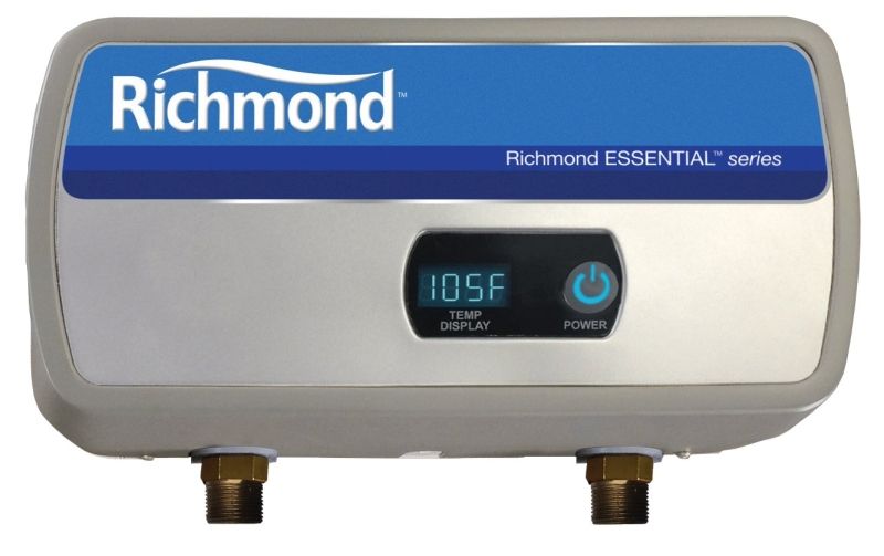 Richmond RMTEX-06 Tankless Water Heater, 6.5KW 240V, 0.5 to 2 GPM