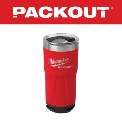 Milwaukee PACKOUT™ Red 20Oz Tumbler