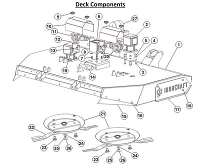 Ironcraft RH - CW Blade (2408) (Sold As Pair)