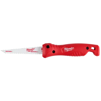 Milwaukee Folding Jab Saw w/6" 8TPI Drywall SAWZALL™ Blades, (3Pk)